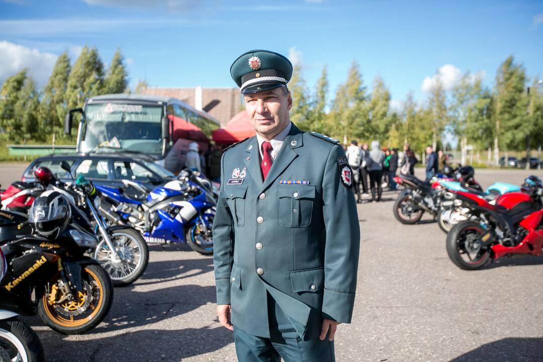 Motociklininkų mokymai Nemuno žiede