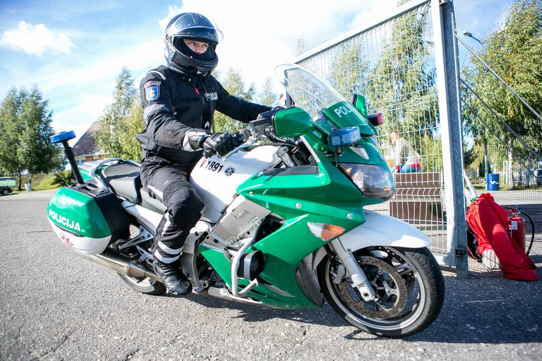 Motociklininkų mokymai Nemuno žiede