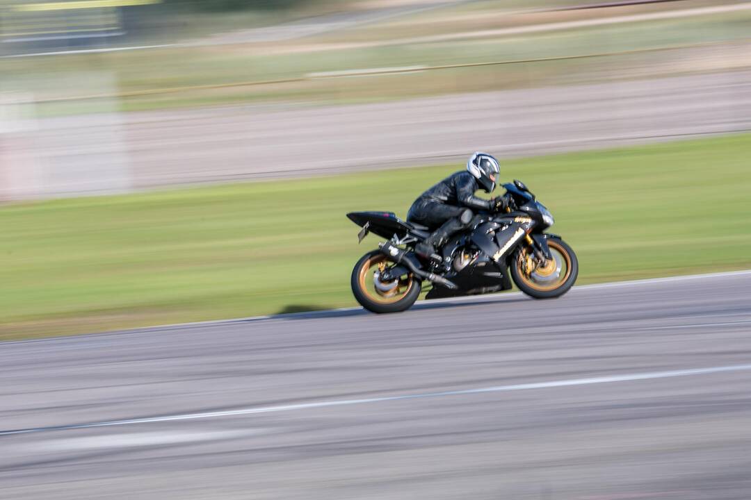 Motociklininkų mokymai Nemuno žiede