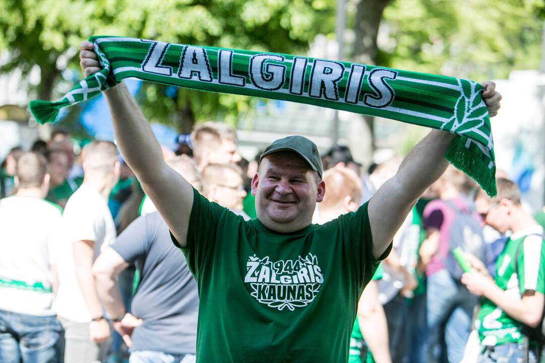 „Žalgirio“ sirgalių eisena