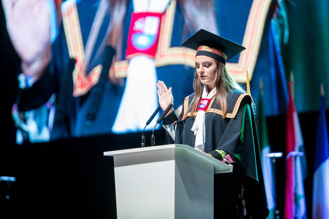 LSMU diplomų įteikimo šventė