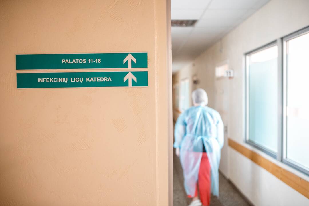 LSMU Kauno ligoninėje daugėja COVID-19 pacientų