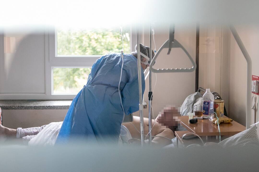 LSMU Kauno ligoninėje daugėja COVID-19 pacientų