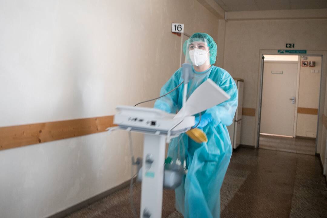 LSMU Kauno ligoninėje daugėja COVID-19 pacientų