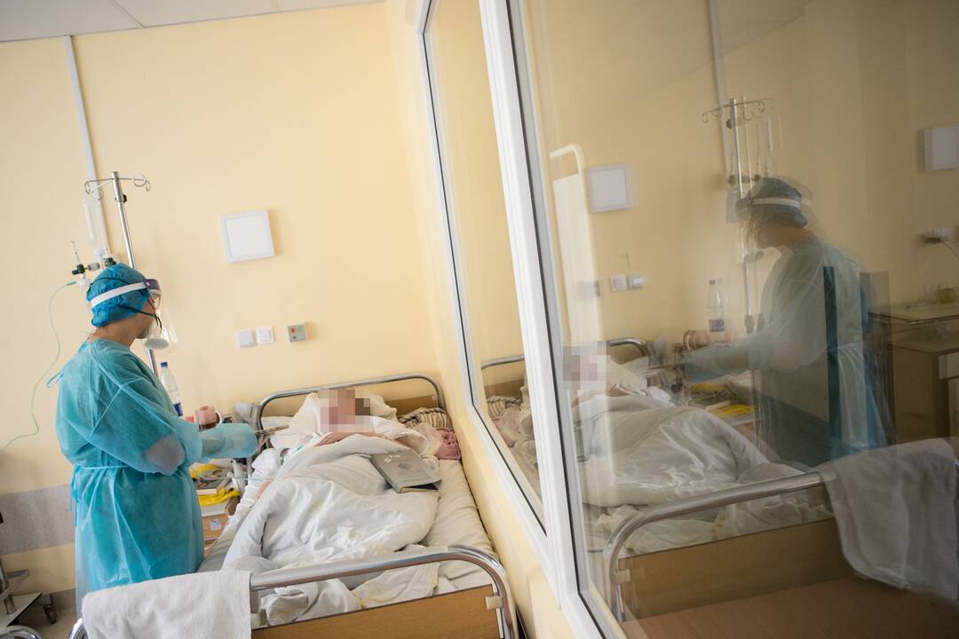 LSMU Kauno ligoninėje daugėja COVID-19 pacientų