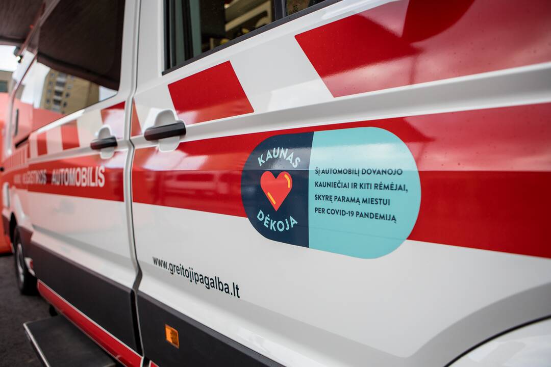Greitosios medicinos pagalbos pertvarkos pristatymas Kaune