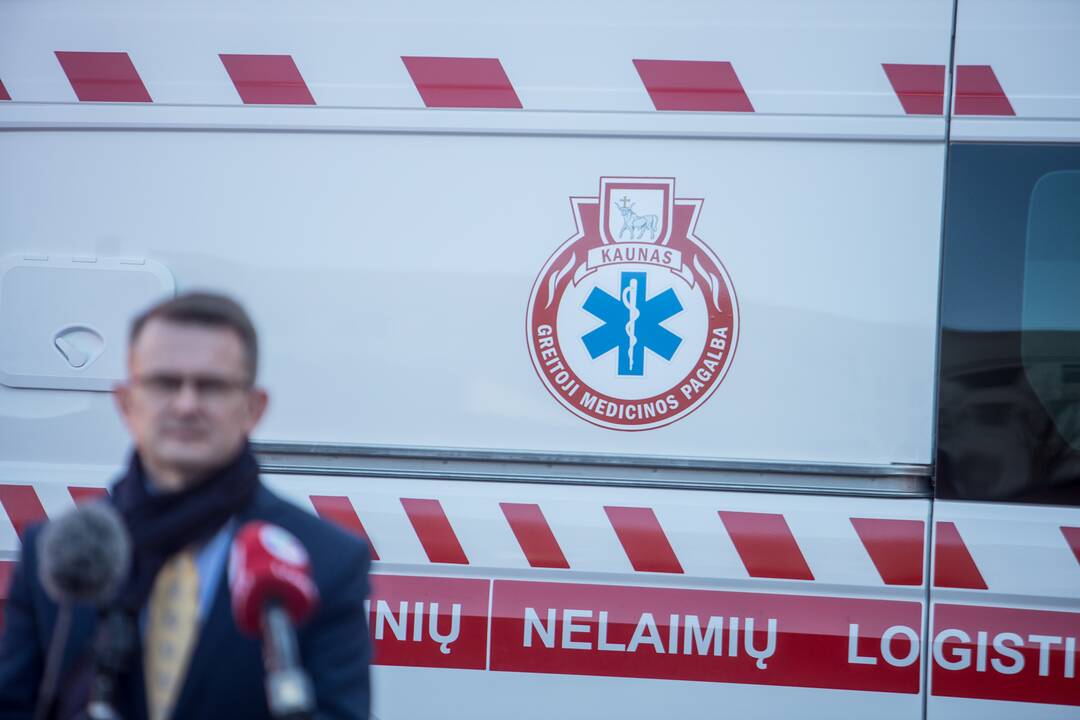 Greitosios medicinos pagalbos pertvarkos pristatymas Kaune