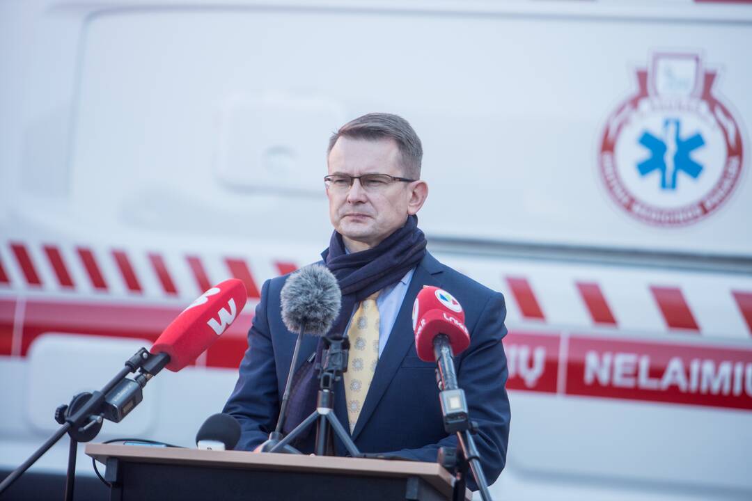 Greitosios medicinos pagalbos pertvarkos pristatymas Kaune