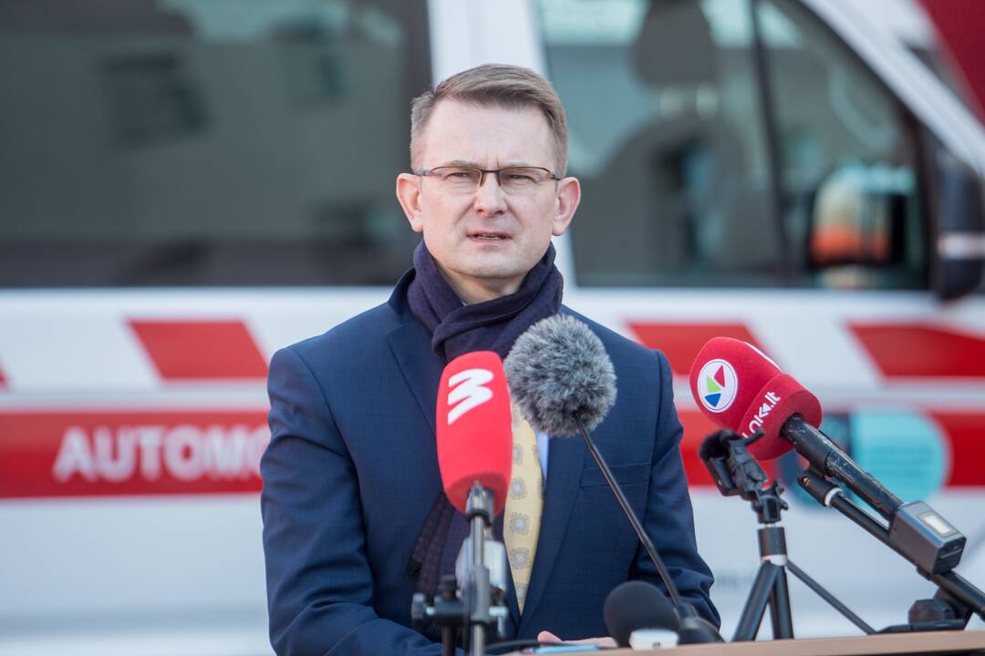 Greitosios medicinos pagalbos pertvarkos pristatymas Kaune