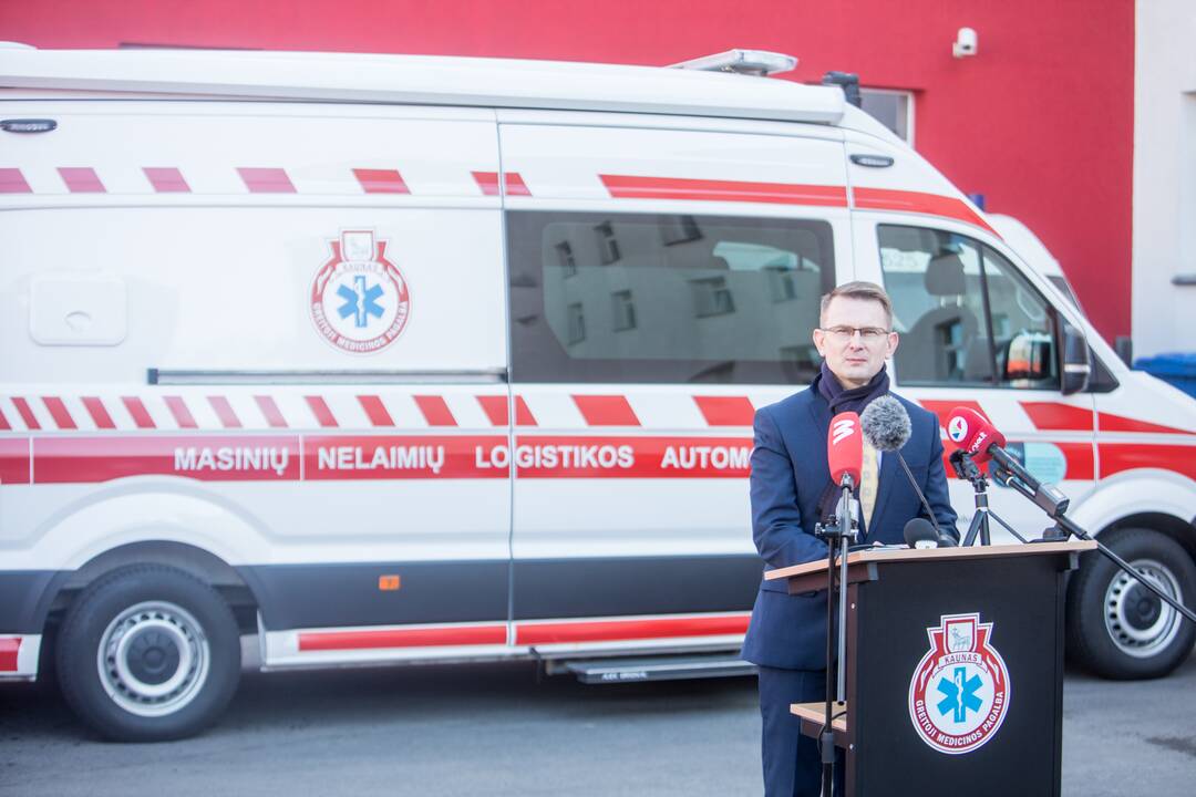 Greitosios medicinos pagalbos pertvarkos pristatymas Kaune