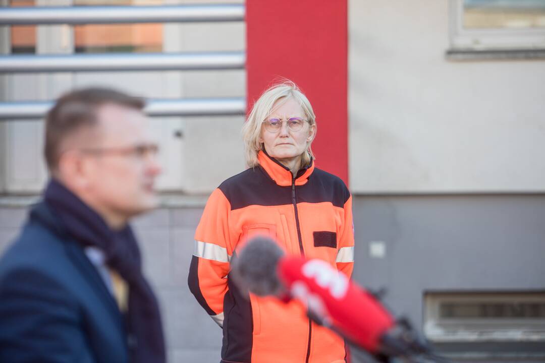 Greitosios medicinos pagalbos pertvarkos pristatymas Kaune