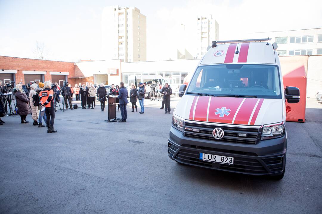 Greitosios medicinos pagalbos pertvarkos pristatymas Kaune