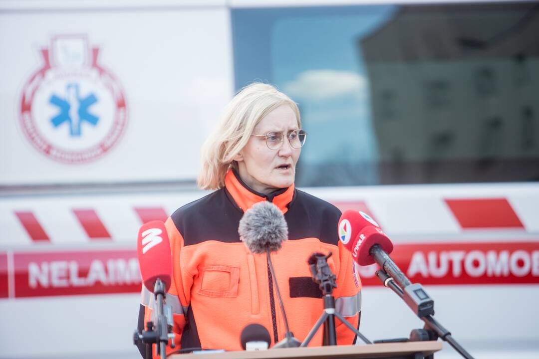 Greitosios medicinos pagalbos pertvarkos pristatymas Kaune