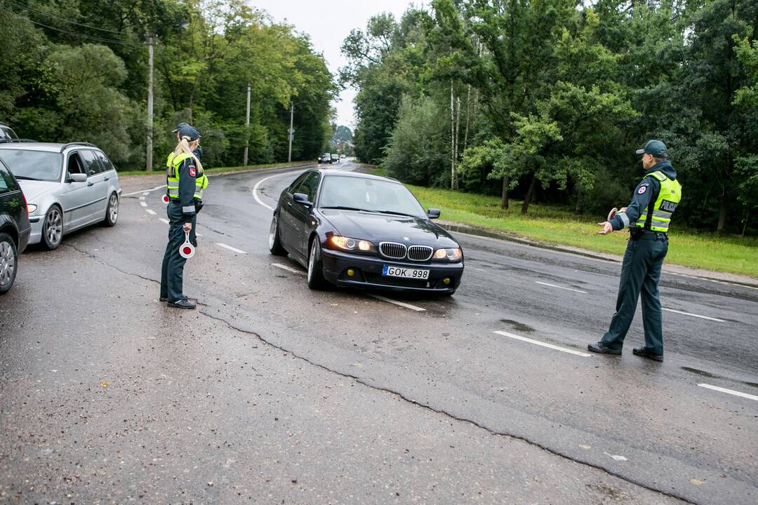 Policijos reidas Vaišvydavoje
