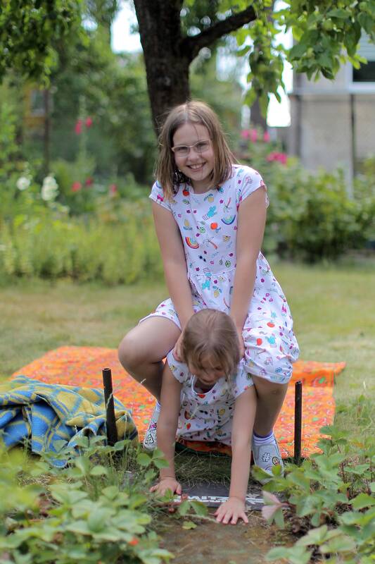 Amerikos lietuvės šeimos akimirkos