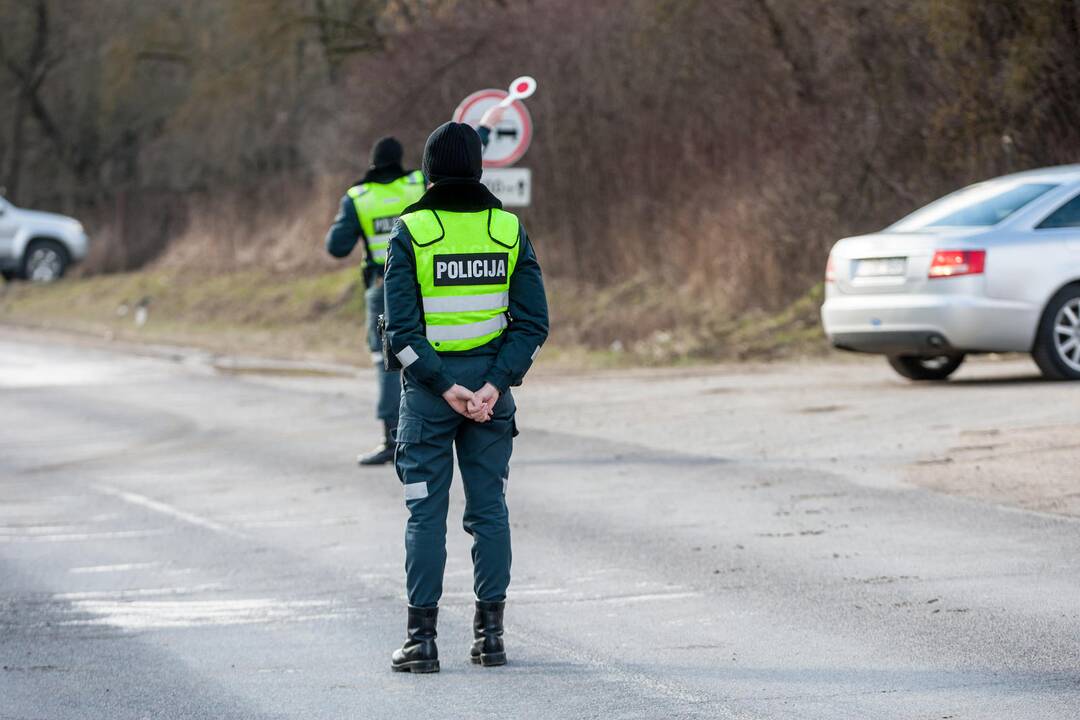 Prie Lapių rastas sprogmuo