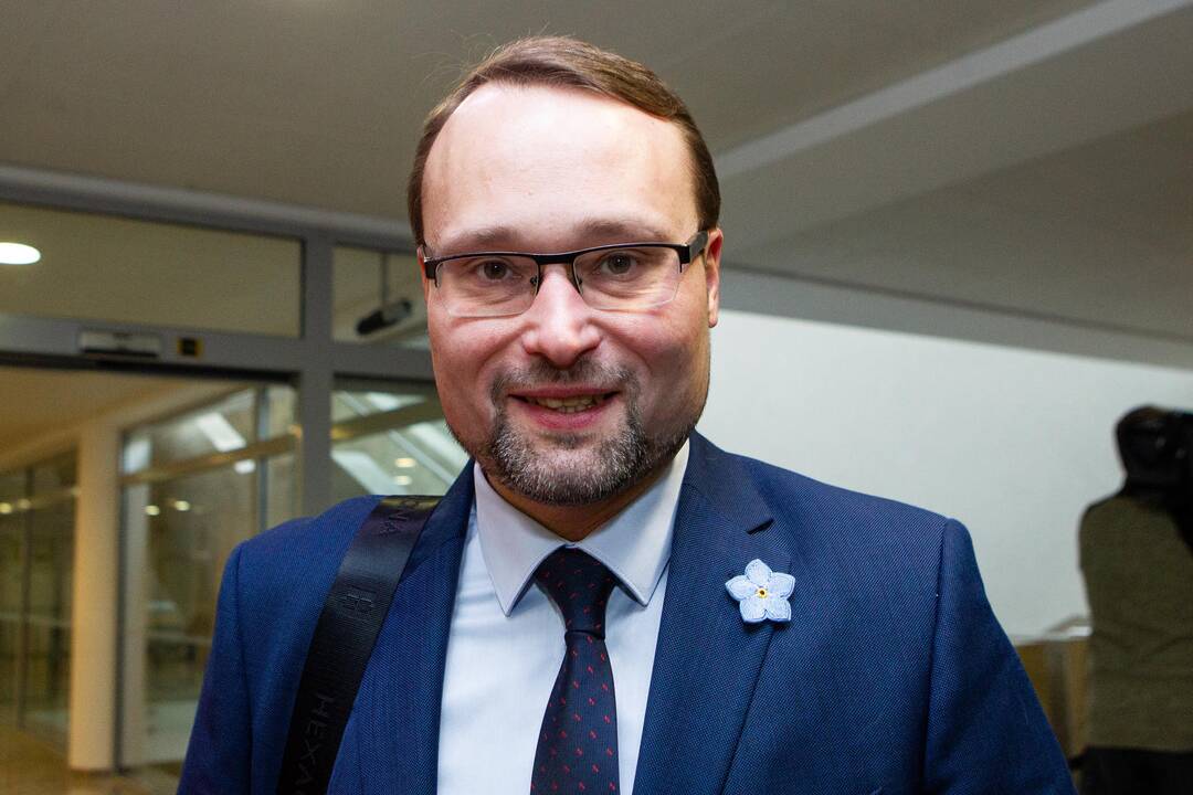 Kultūros ministro M. Kvietkausko priesaika Seime