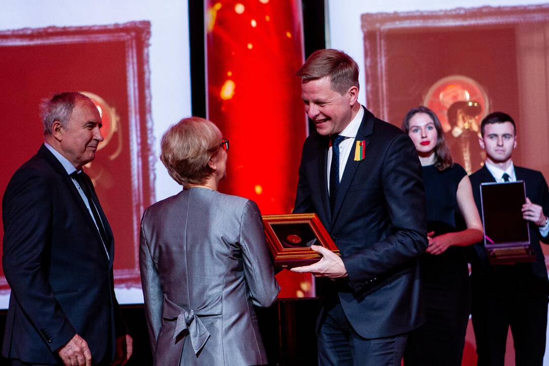 Vilniaus garbės piliečio regalijų įteikimas