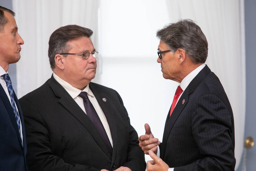 G. Nausėda susitiko su JAV energetikos sekretoriumi