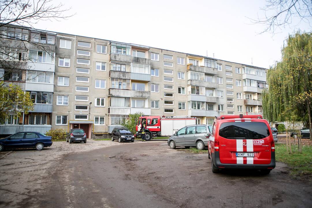 Sprogimas Kauno daugiabutyje
