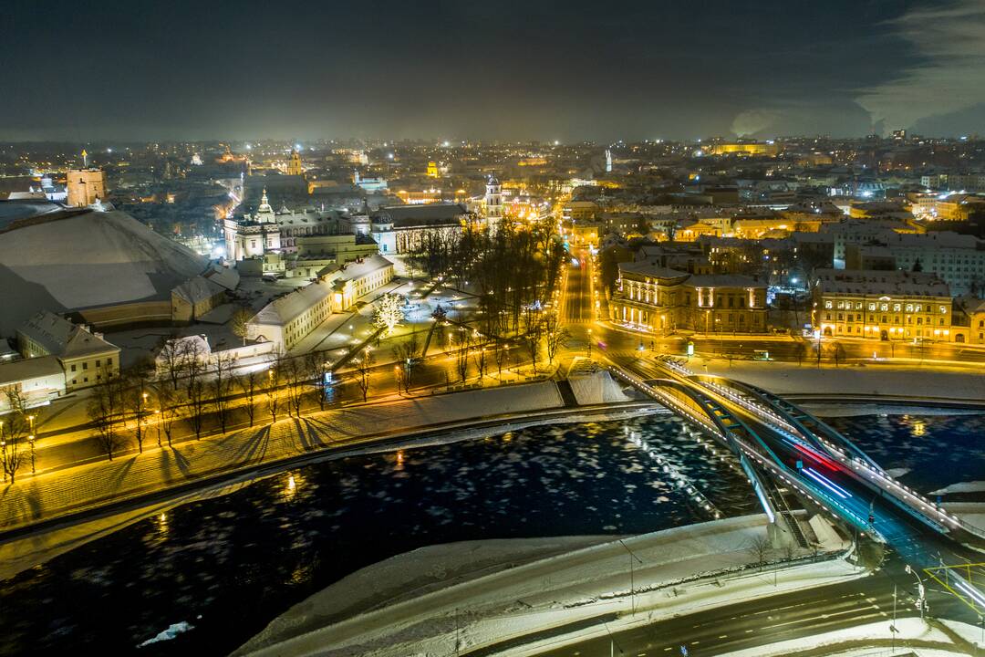 Žiemiškas Vilnius