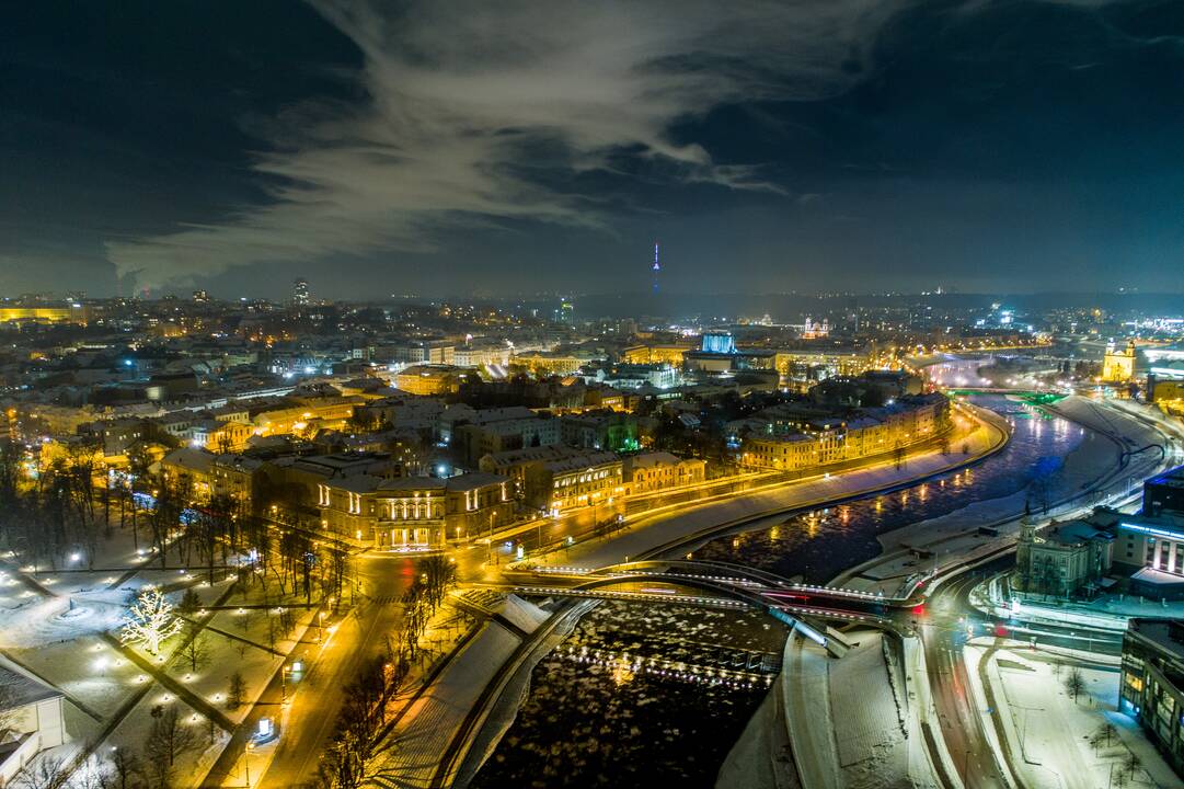Žiemiškas Vilnius