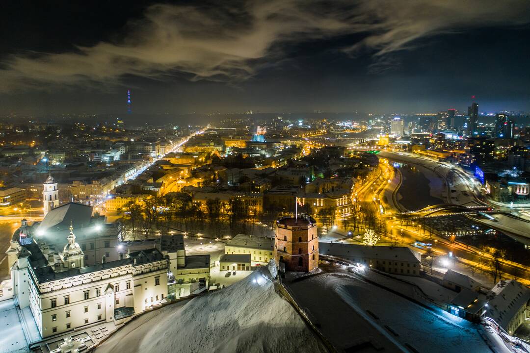 Žiemiškas Vilnius