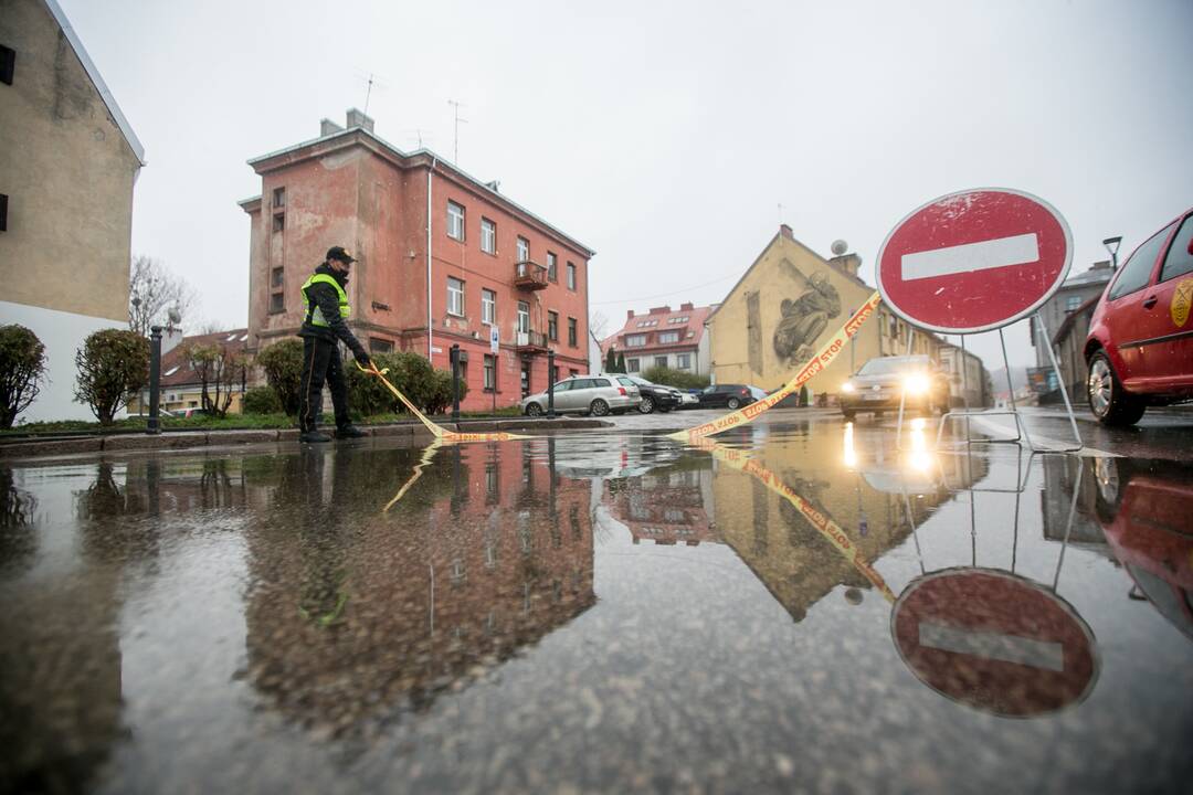 Kauno centre dėl eglės įžiebimo ribojamas eismas
