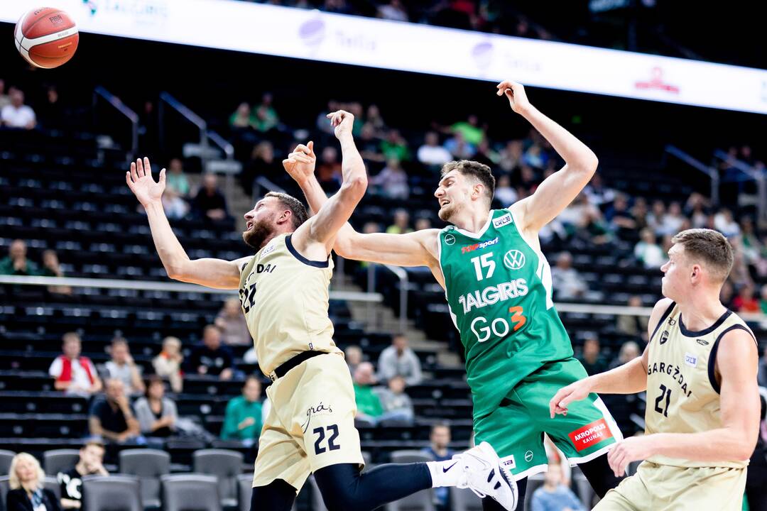 LKL rungtynės: „Žalgiris“ – „Gargždai“ (86:74)