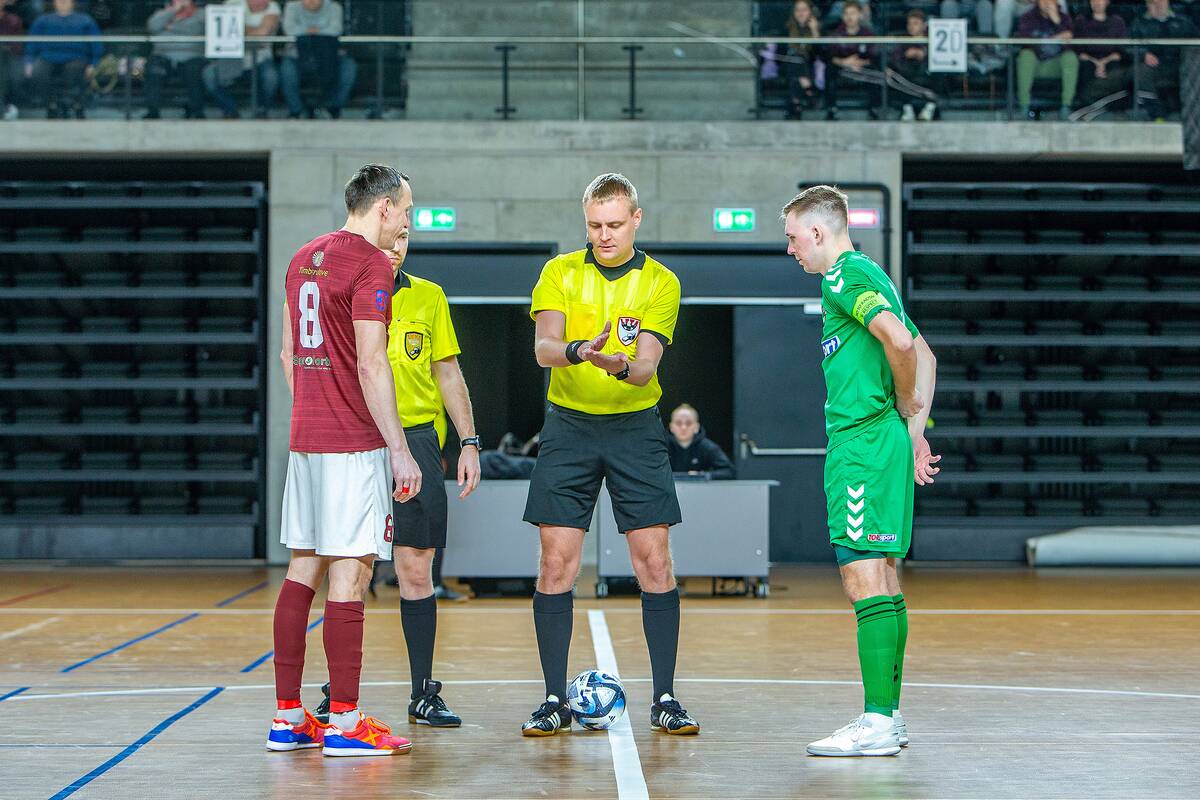 Salės futbolo A lyga: „K. Žalgiris“ – „Bruklinas“ 7:1