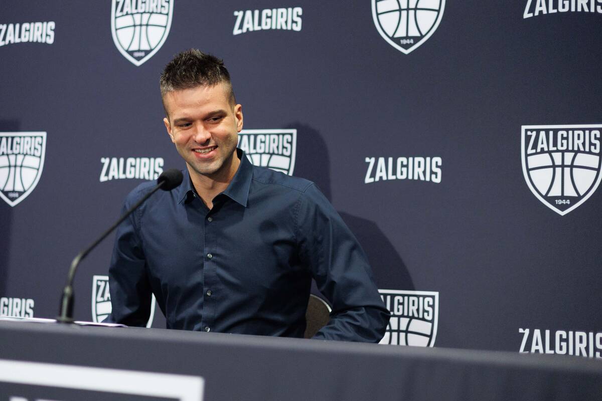 „Kauno Žalgirio“ futbolo komandos artėjančio sezono pristatymo spaudos konferencija