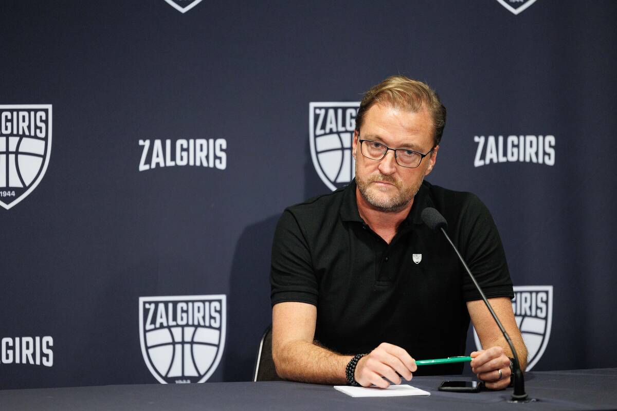 „Kauno Žalgirio“ futbolo komandos artėjančio sezono pristatymo spaudos konferencija