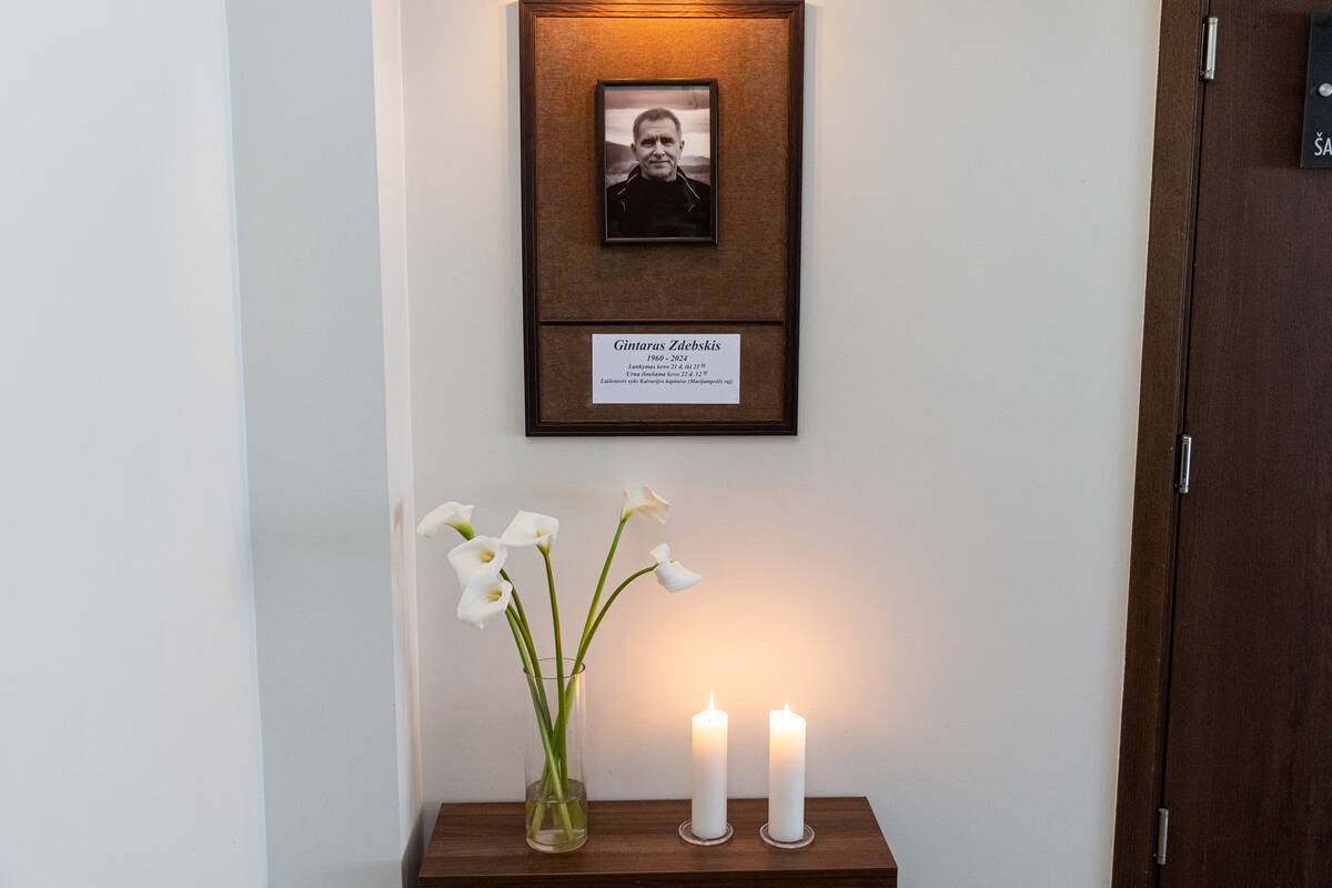 Atsisveikinimas su G. Zdebskiu