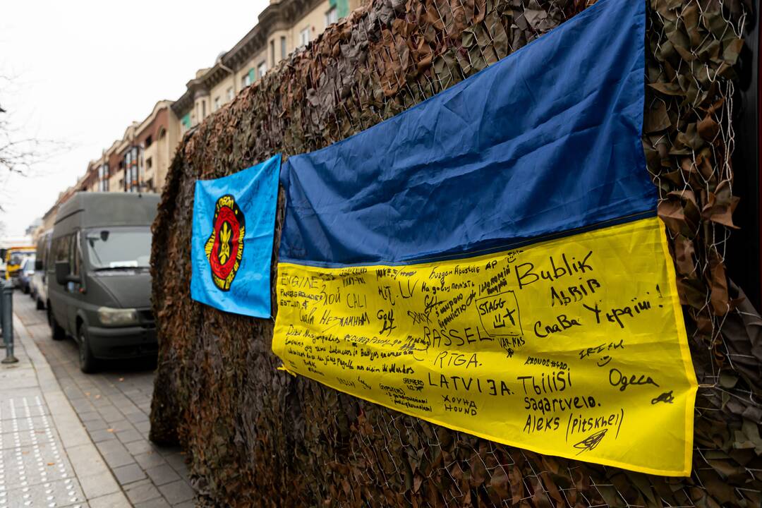 Paramos Ukrainai organizacijos Lietuvoje susivienijo į Didįjį konvojų