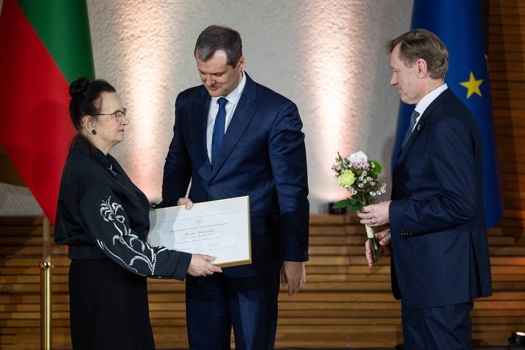 Vyriausybės kultūros ir meno premijų laureatų pagerbimo iškilmės