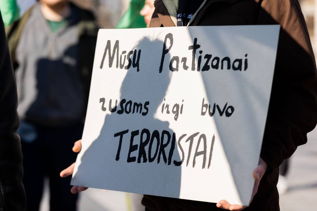 Palestinos palaikymo akcija