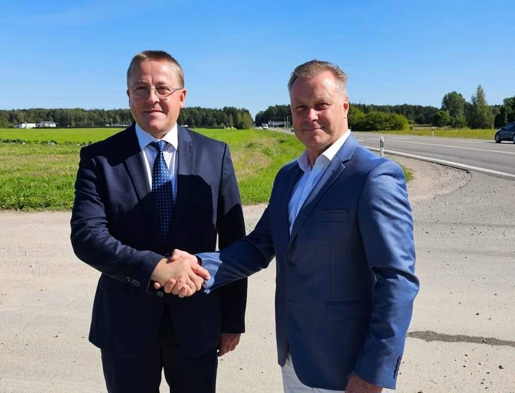 Šarūnas Vaitkus ir Antanas Kalnius