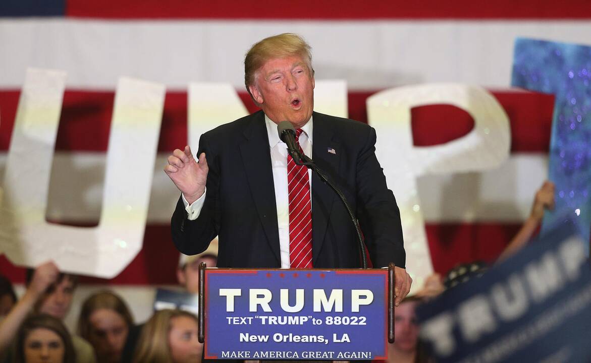 Po vulgarios kalbos D. Trumpas nedalyvaus konservatorių konferencijoje
