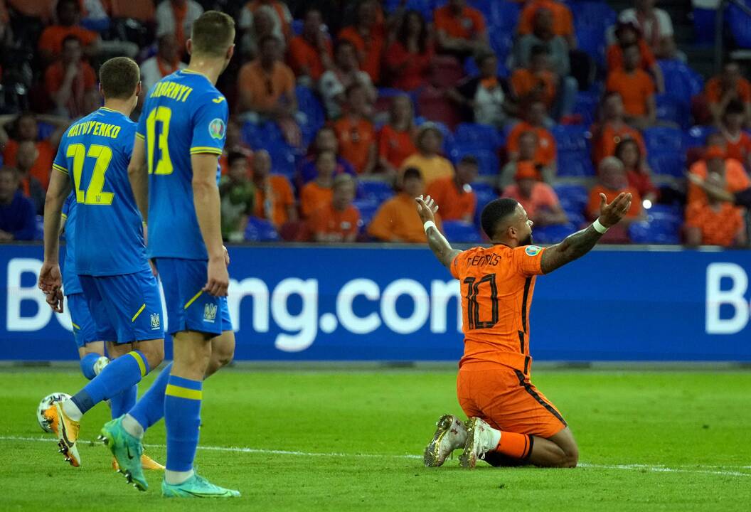 Europos futbolo čempionatas: Nyderlandai–Ukraina 3:2