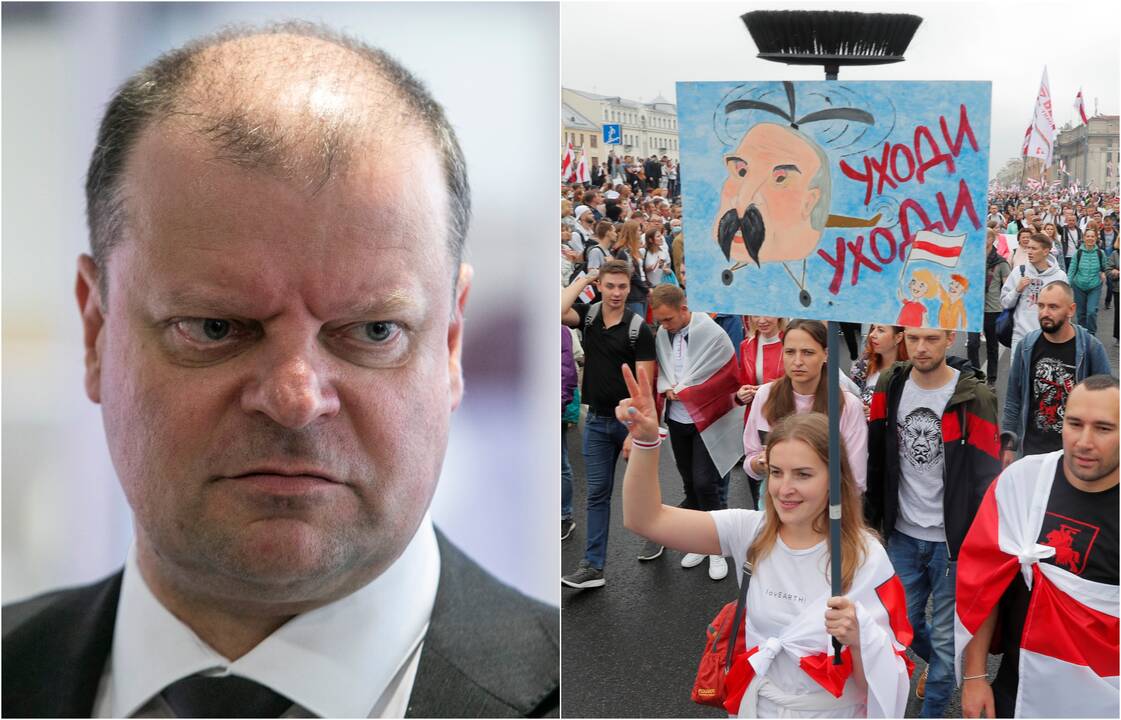 Premjeras apie A. Lukašenkos grasinimus: kiek reikia nekęsti savo tautos?