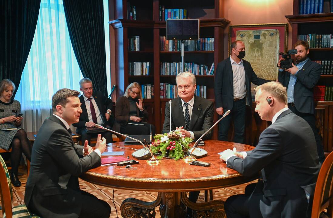 G. Nausėdos vizitas Ukrainoje