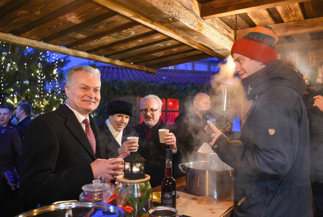 G. Nausėda susitiko su Latvijos ir Estijos vadovais