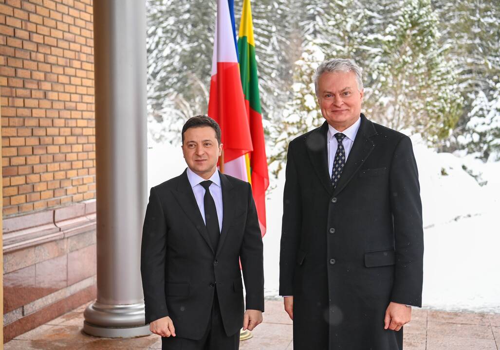 G. Nausėdos vizitas Ukrainoje