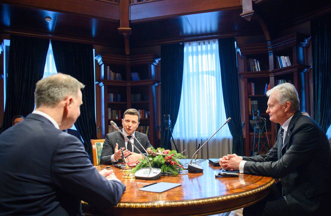 G. Nausėdos vizitas Ukrainoje