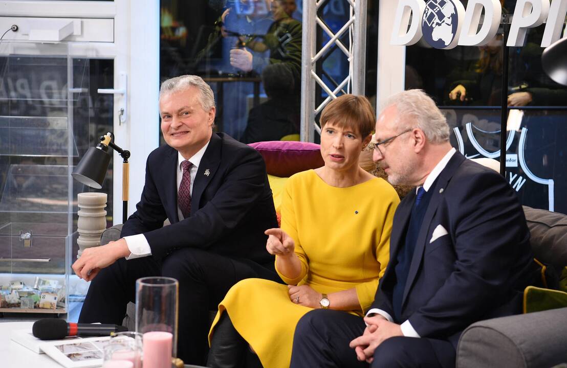 G. Nausėda susitiko su Latvijos ir Estijos vadovais