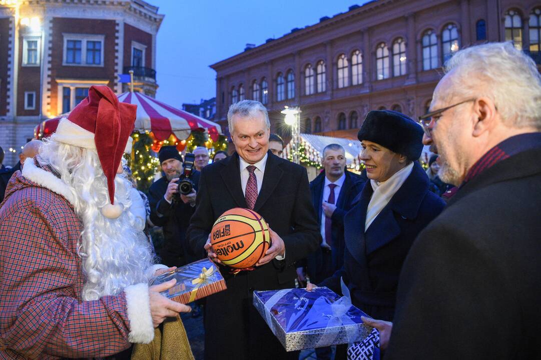G. Nausėda susitiko su Latvijos ir Estijos vadovais