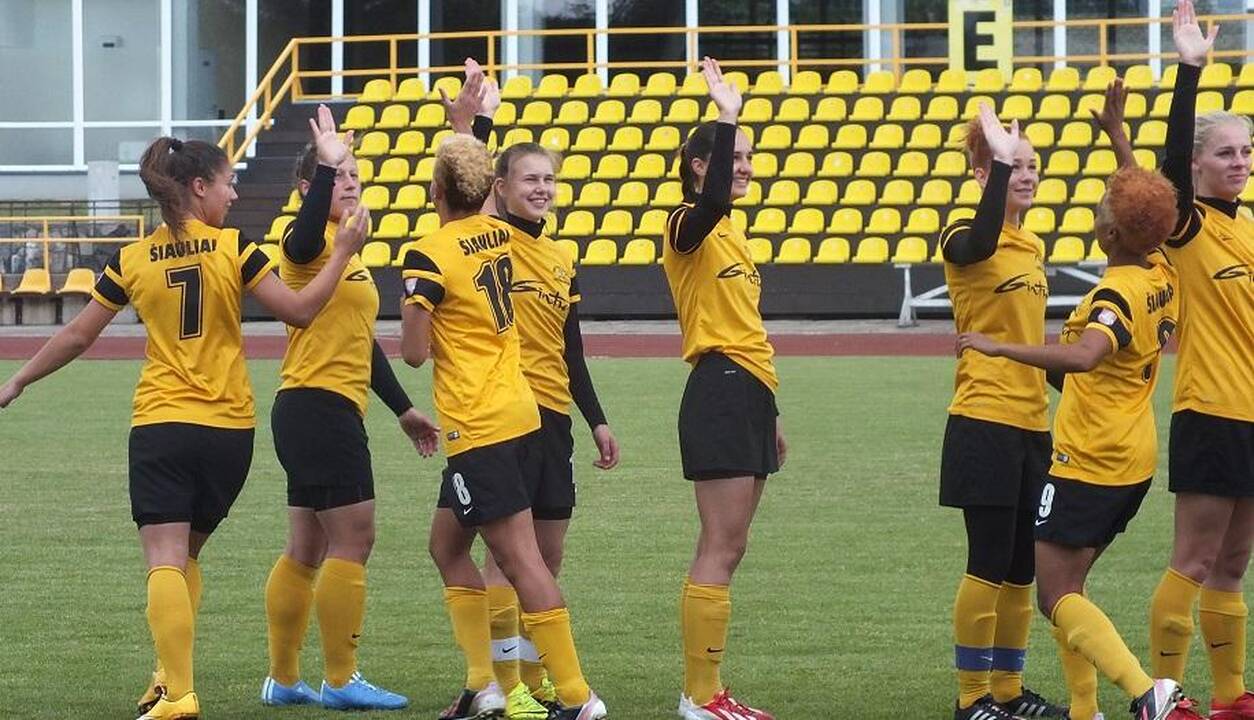 Futbolo federacijos moterų taurę iškovojo Šiaulių „Gintra–Universitetas“ 