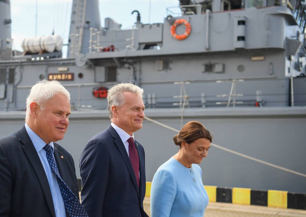 G. Nausėda lankėsi Klaipėdoje