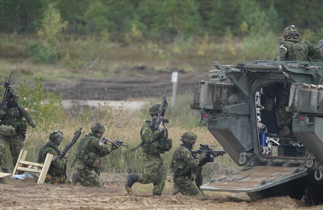 Latvijoje prasidėjo NATO pratybos „Žiemos skydas 2021“