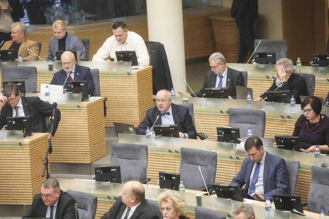 Seime – valstybės biudžeto svarstymas